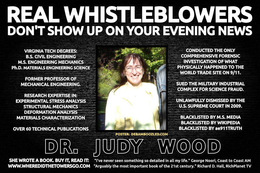 Dr Judy Wood - A Force for Good