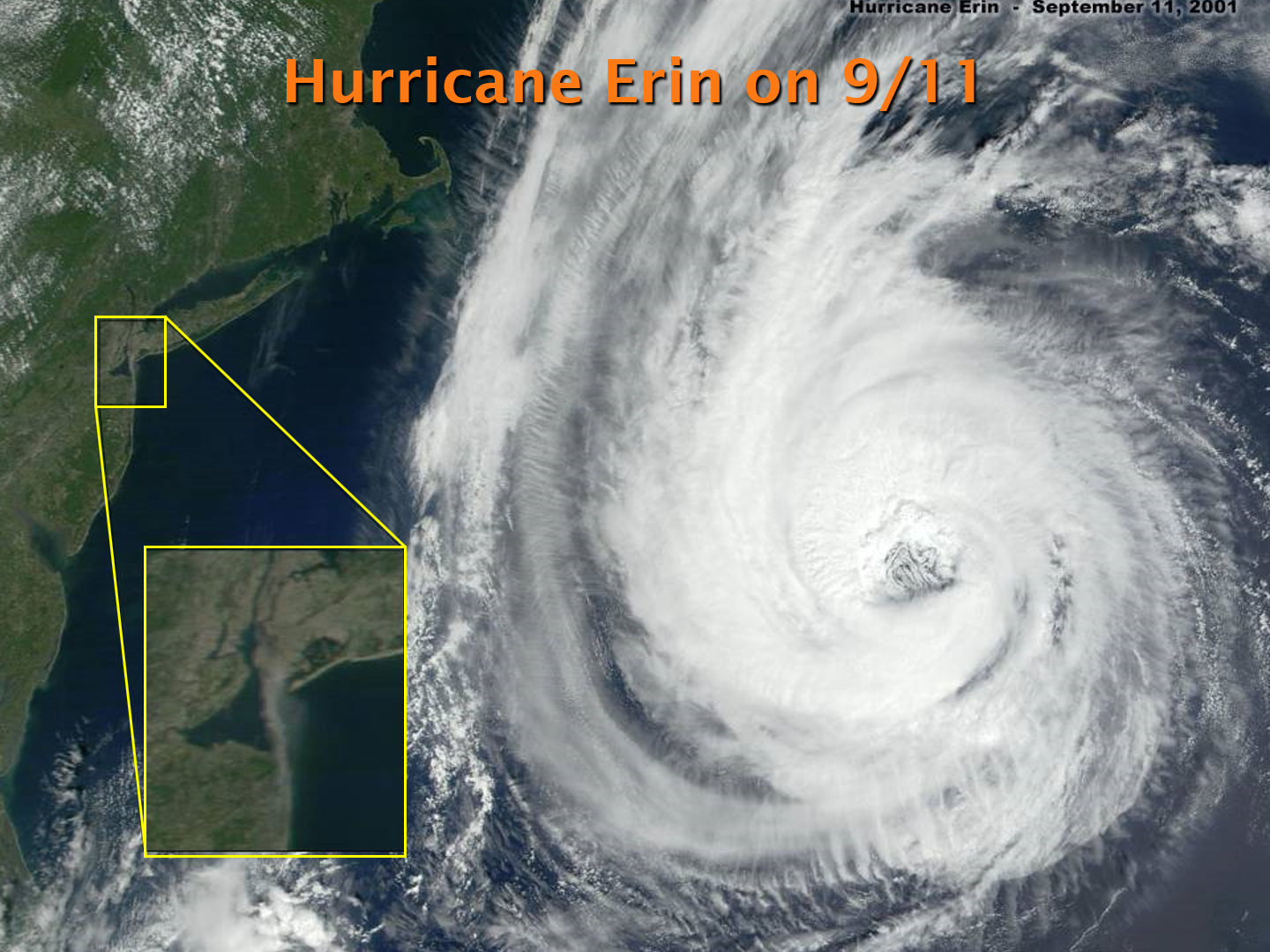 Hurricane Erin on 9/11