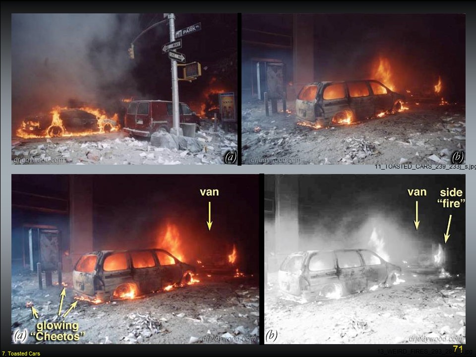 Cars Burn, Paper does not.